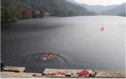 对禁止游泳区域的人员活动实时监测，当发现有人员下水时及时触发告警，告警信息推送相关人员及时制止。